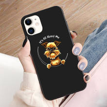 Brussels Griffon Its All About Me soft TPU border phone case for iphone 11PRO MAX 11 X XS XR XSMAX 6 plus 7 7plus 8 8plus cover 2024 - buy cheap