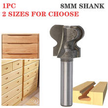 1pc 8mm Shank Classical Double Finger Wood Router Bit C3 Carbide Wood Drawer Milling Cutters Woodworking Tools 2024 - buy cheap
