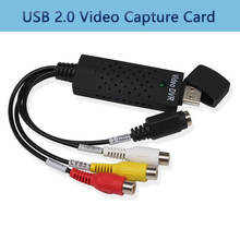 Adaptador de tarjeta de captura de vídeo y Audio USB 2,0, TV, DVD, VHS, tarjeta de captura de Audio, USB, captura de vídeo para Windows 10/8/7/XP 2024 - compra barato