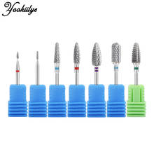 1pc Cone Carbide Tungsten Nail Drill Burr Bits Milling Cutter For Manicure Machine Electric Drill Bit Machine For Nail Tools 2024 - buy cheap