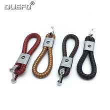 1pcs Leather Car Key Ring Keychain Key Chain Auto Pendant Key Holder Best Gift For Opel insignia zafira corsa astra keyring 2024 - buy cheap