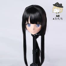 (A1071) Custom Female/Girl Resin 3/4  Head Cosplay Character Japanese Role Play Anime Kigurumi Mask Crossdresser Doll 2024 - buy cheap