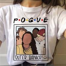 WVIOCE Women Ullzang Cartoon Women T-shirt 90s Aesthetic Short Sleeve Female T-shirt Pogue Life Outer Banks Harajuku T Shirt 2024 - buy cheap