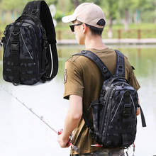 Men's Tactical Fishing Backpack Military Army Airsoft Chest Bag Outdoor Sport Shoulder Bags Climbing Hiking Camping Travel Bag 2024 - buy cheap