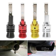 Universal Aluminum Metal Car Turbo Sound Whistle Muffler Exhaust Simulator Sound Pipe Blow off Whistler Auto Accessories Size L 2024 - buy cheap