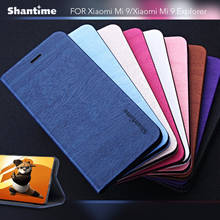 PU Leather Wallet Phone Case For Xiaomi Mi 9 Flip Book Case For Xiaomi Mi 9 Explorer Business Case Soft TPU Silicone Back Cover 2024 - buy cheap