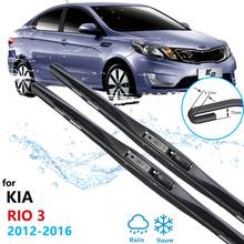 Car Wiper for KIA RIO 3 K2 2012 2013 2014 2015 2016 UB Front Windscreen Windshield Wipers Blade Car Accessories Stickers 2024 - buy cheap