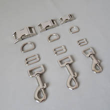 50Sets 10mm 15mm 20mm 25mm Metal Carabiner D Ring Sider Belt Release Buckle Clip Hook For Cat Dog Collar Lobster Clasp Accessory 2024 - buy cheap