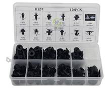 120PCS Car Fastener And tool for Toyota Camry Corolla Reiz Auto Bumper Fender Bumper Cover Door Retainer rivet Clip 2024 - buy cheap