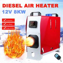 12V 8KW Auxiliary Heater In Electric Heaters All In One Car Parking Heater Air Conditioner Machine Remote Control LCD For Truc 2024 - buy cheap