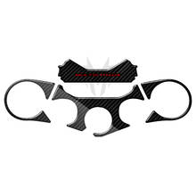 Funda protectora de carbono para motocicleta Ducati Multistrada, cubierta de Triple yugo superior, pegatina, 3D, 2011-2014 2024 - compra barato