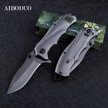 56HRC Multi-function Folding Tactical Survival Knives Hunting Camping Blade Multi High Hardness Military Survival Knife Pocket 2024 - buy cheap