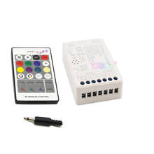 RGB/RGBW 2 in 1 Music LED Controller DC 5V 12V 24V 24Keys RF Remote Control Light tape dimmer Switch For RGB/RGBW LED Strip Tape 2024 - buy cheap