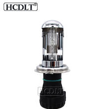 HCDLT 2 шт. Premium 55 Вт H4-3 Биксеноновые HID лампы AC 35 Вт H4 Биксеноновые лампы ближнего/дальнего света 4300K 5000K 6000K 8000K для автомобильных фар 2024 - купить недорого