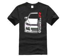 2019 New Short Sleeve Men Fashion T Shirts Round Neck Scirocco R Oldschool Car Fans Tee Shirt Design 2024 - buy cheap