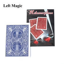 Metamorphose - Card Magic Tricks Playing Cards Change Point Magic Props Close Up Street Magic Illusion Gimmick 2024 - купить недорого