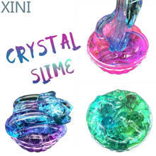 XINI DIY Magic Mix Crystal Slime Toys Supplies Clear Fluffy Foam Putty Plasticine Cloud Slime Ball Clay Sand Kit for Kids 2024 - buy cheap