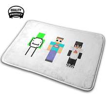 Dream Team Sticker Pack Soft House Family Anti-Slip Mat Rug Carpet Dream Was Taken Dream Dreamwastaken Dream Team George Not 2024 - buy cheap