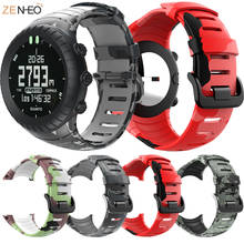 Мужские часы спортивные силиконовые ремешки для Suunto Core Смарт Браслет часы браслет для Suunto Core Ремешки для наручных часов 2024 - купить недорого