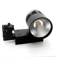 Luz LED COB trifásica para riel de techo de aluminio, focos de iluminación para riel, reemplazo de lámparas halógenas, 30W, 40W, 50W, 4 cables 2024 - compra barato