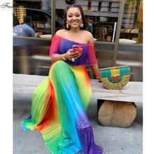 African Dresses For Women Dashiki Summer Sexy Dress Ladies Traditional African Clothing Fairy Dreaes 2024 - buy cheap
