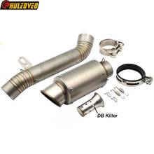 Motorcycle Exhaust Muffler System Link Pipe for Aprilia RSV4 2012-2015 Motorbike Muffler Escape Carbon Fiber Mid Pipe DB Killer 2024 - buy cheap