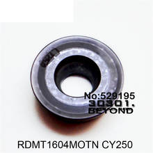 Enganche Original RDMX1604MOTN CY250 RDMX1604 RDMX1604 RDMX, insertos de carburo, herramientas de torneado, inserción de fresado, uso para cortador de acero económico 2024 - compra barato