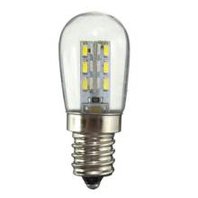 Ac220/ac110vled лампа E12 E14 Smd 24 Led высокая яркость стеклянный абажур Чистый теплый белый светильник для швейной машины Холодильник 2024 - купить недорого