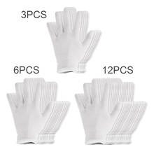 Cotton Work Gloves White Thin Reusable Elastic Golves Dry Hand Moisturizing Cosmetic Eczema Hand Spa Coin Jewelry Inspection 2024 - buy cheap