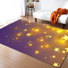 New Starry sky 3D printed carpet Cartoon Children Bedroom Playing Large Carpets Kids Room Crawl Floor Rug Home Hallway Doormat 2024 - buy cheap