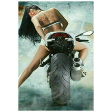 5d алмазная живопись сексуальная женщина мотоцикл полная квадратная/круглая пейзаж Стразы 3d Алмазная мозаика Алмазная вышивка 2024 - купить недорого