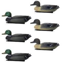 6 Pcs 3D Duck Decoy Floating Lure with Keel for Outdoor Hunting Fishing Accessories 2024 - buy cheap