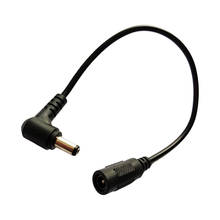 NCHTEK-Adaptador de Cable de extensión macho a ángulo, 5,5x2,1mm, CCTV DVR para cámara, 5,5/2,1 MF, envío gratis, 5 uds. 2024 - compra barato