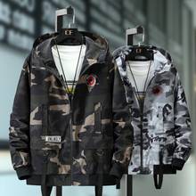 Plus Size 10XL 9XL 8XL 7XL  Bomber Military Jacket Men Camouflage Casual Jacket Men  Autumn Fashion Male Windbreaker Hooded Coat 2024 - buy cheap