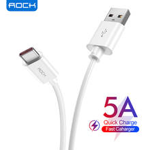2PCS/Lot ROCK USB Type C Cable For Samsung S9 S8 Fast Charging Type-C Mobile Phone Wire USB C Cord For Xiaomi Redmi Note 7 8 10 2024 - buy cheap