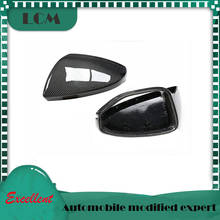 2019 Up For Audi A6 C8 A7 A8 A8L Replacement Carbon Fiber Car Side Rearview Mirror Cover with/without Lane Assist 2024 - buy cheap