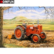 HOMFUN Full Square/Round Drill 5D DIY Diamond Painting "Car character scenery" Embroidery Cross Stitch 3D Home Decor A26995 2024 - buy cheap