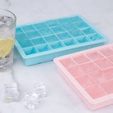 15 24 Holes Silicone Ice Cube Trays with Lids Trays Flexible Easy Release Ice Cube Molds Trays for Whiskey Cocktail Juice 2024 - buy cheap
