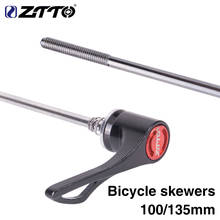 ZTTO 1 Pair Bicycle Screw in Skewers 9MM 5MM Quick Release Skewer 100 135 Reliable Axle for MTB Road Bike 2024 - buy cheap