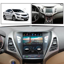 Radio con GPS para coche, reproductor multimedia con Android 2011, 4 + 64G, estilo Tesla, Audio estéreo, BT, unidad principal, para Hyundai Elantra 2016-9,0 PX6 2024 - compra barato