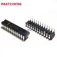 5 шт./лот MAX7219CNG MAX7219ENG DIP24 чип драйвера дисплея 2024 - купить недорого