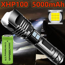 Linterna LED XHP100 de 9 núcleos, 5000mAh, recargable por USB, XHP70, táctica, XHP50, lámpara de camping, 26650, batería 18650 2024 - compra barato