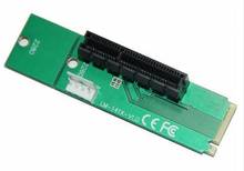 NGFF к PCI-E riser card M.2 порт к PCIE expansion card NGFF к PCI-E X4 slot adapter 2024 - купить недорого