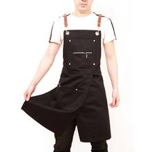 2020 Fashion Unisex Apron Coffee Shop Working Apron Cooking Antifouling Aprons Work Clothing Sleeveless Style Work Wear 2024 - buy cheap