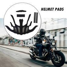 Набор подушечек для шлема, подкладка из поролона, для занятий спортом на открытом воздухе, на мотоцикле 2024 - купить недорого