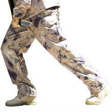 Acessórios ao ar livre caminhadas calças dos homens montanha acampamento trekking caça esporte calças tático softshell 12 cores 2024 - compre barato