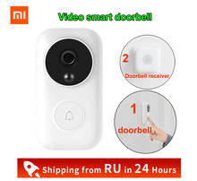 Xiaomi Zero AI Face Identification Doorbell Set  IR Night  Video Motion Detection WIFI Self-power-generating Wireless Doorbell 2024 - buy cheap