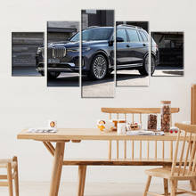 Canvas Art 5 HD Print BMW X7 Nordic Styl Canvas Painting Art for Wall Home Decor Poster Wall Art Nordic Styl 2024 - buy cheap