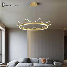 Gold Finished Modern Led Chandelier For Living room Dining room Bedroom Hanging Lamp Chandelier Home Decor Lighting Luminaries 2024 - buy cheap