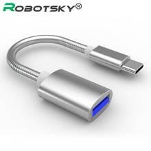 Adaptador USB tipo C OTG macho a USB 3,0 hembra, Cable OTG tipo C para Samsung, Huawei, One Plus, MacBook 2024 - compra barato